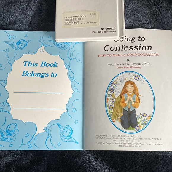Catholic My First Mass Book & Going to Confession Book - Picture 3 of 4
